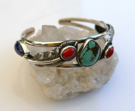 Bracelet Turquoise Corail Lapis – Image 2