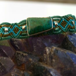 Bracelet Chrysocolle Turquoise