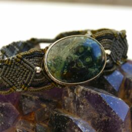 Bracelet Jaspe Kambaba Crocodile