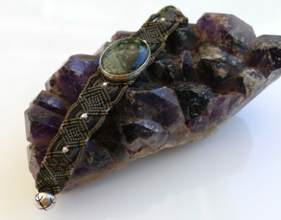 Bracelet Jaspe Kambaba Crocodile – Image 2