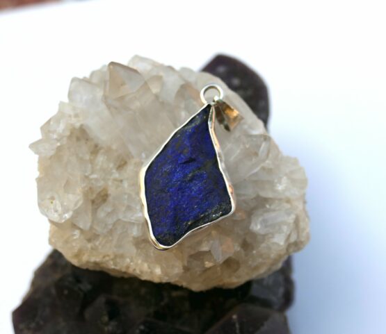 Pendentif Lapis Lazuli brut – Image 2