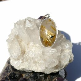 Pendentif Quartz Rutile