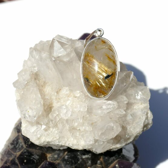 Pendentif Quartz Rutile