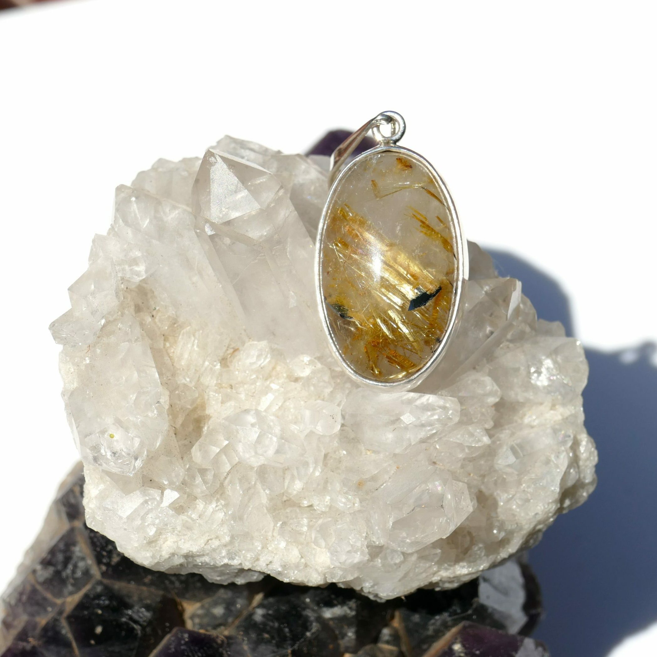 quartz rutile
