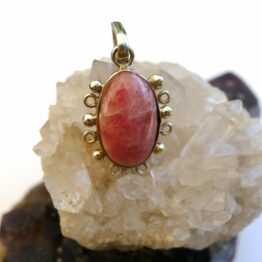 Pendentif Rhodochrosite
