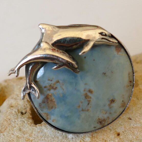 bague réglable Dauphins Célestiale