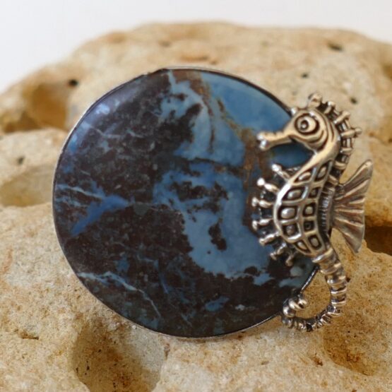 bague réglable Hippocampe Célestiale