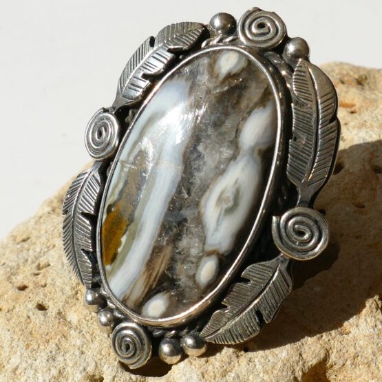 Bague Plumes Agathe – Image 2