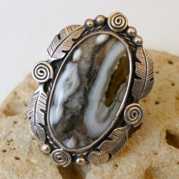 Bague Plumes Agathe