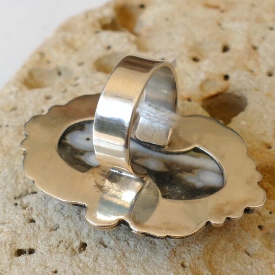 Bague Plumes Agathe – Image 3