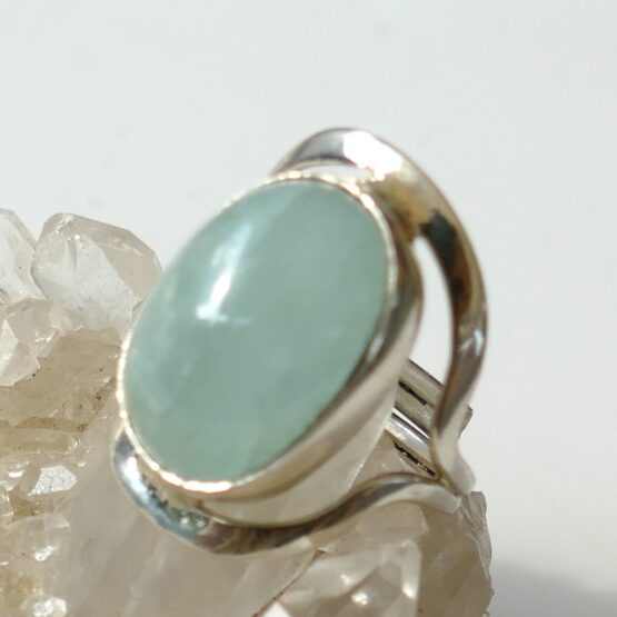 bague réglable Aigue Marine – Image 3