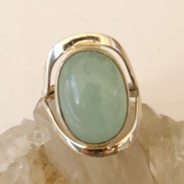 bague réglable Aigue Marine