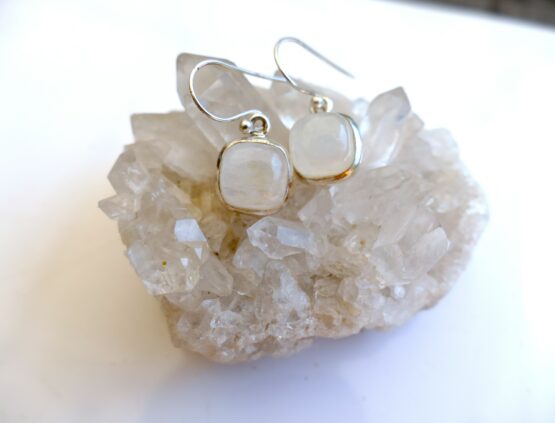 Boucles d'oreille Pierre de Lune – Image 2