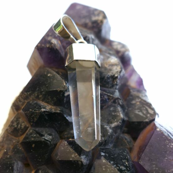 Pendentif Pointe Cristal de Roche