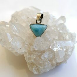 Pendentif argent Larimar